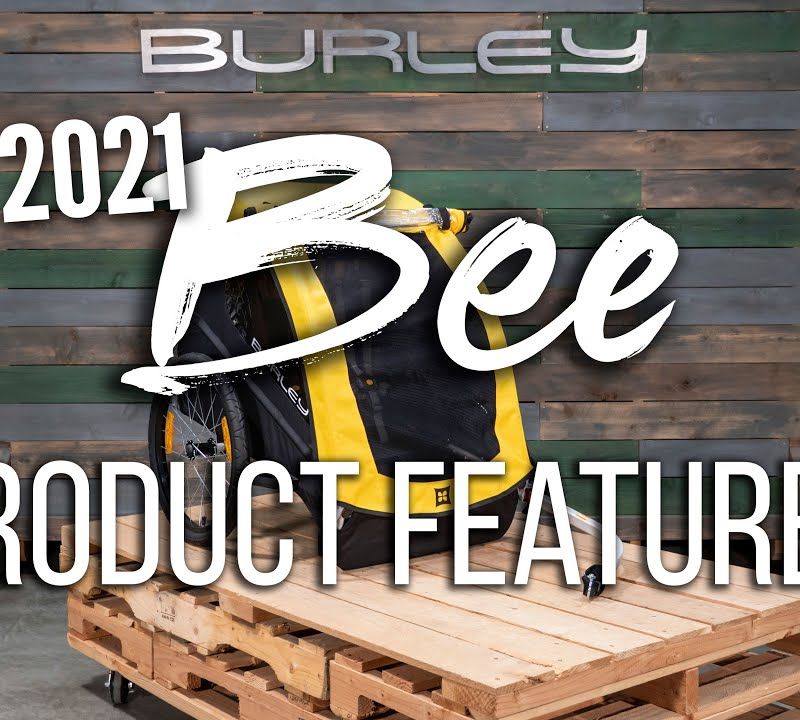 Причіп велосипедний двомісний  Burley Bee Double жовтий BU-946206 18