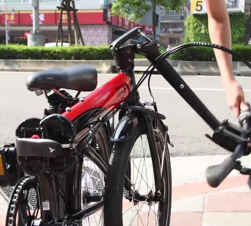 Велосипед міський складаний Tern Link B8 чорний 19