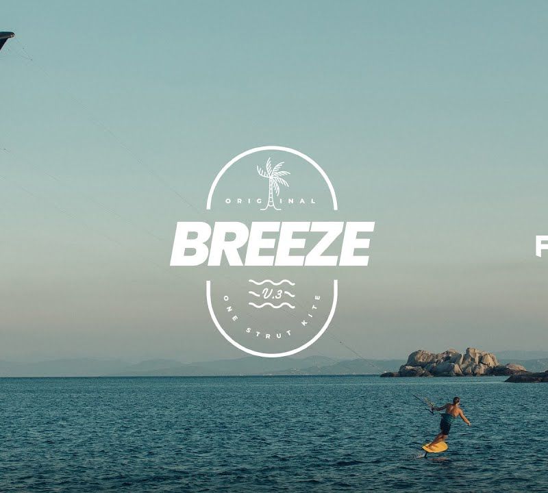 Повітряний змій для кайтсерфінгу F-ONE Breeze V3 glacier/abbys 3