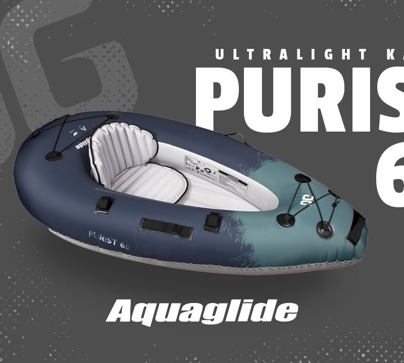 Байдарка надувна для 1 особи Aquaglide Backwoods Purist 65 9
