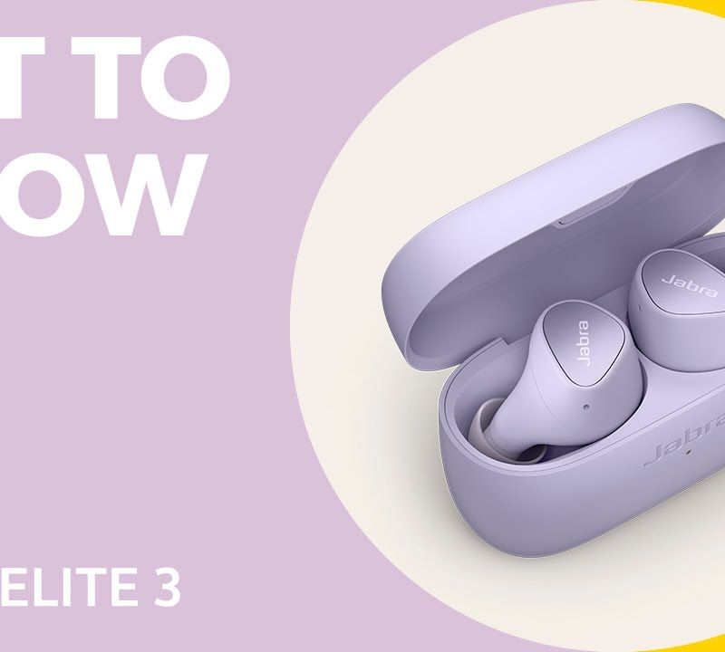 Навушники бездротові Jabra Elite 3 фіолетові 100-91410002-60 9