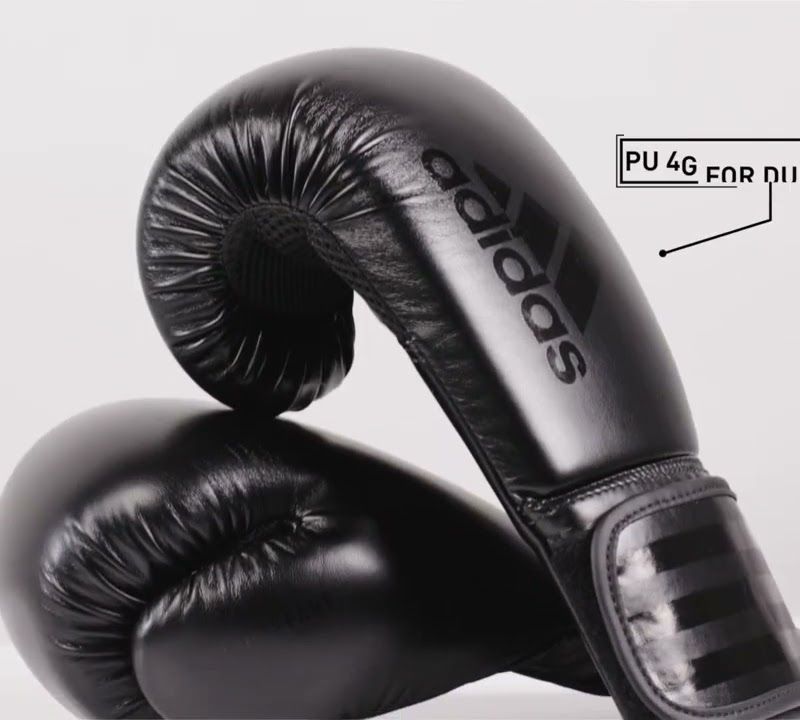 Рукавиці воксерські adidas Hybrid 80 чорно-рожеві ADIH80 8