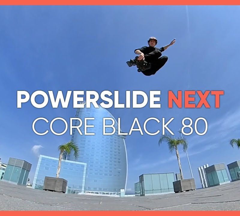 Роликові ковзани Powerslide Next Core 80 чорні 908329 15