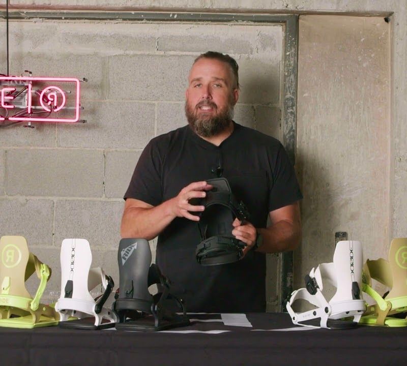 Сноубордичні кріплення чоловічі RIDE A-6 black 6