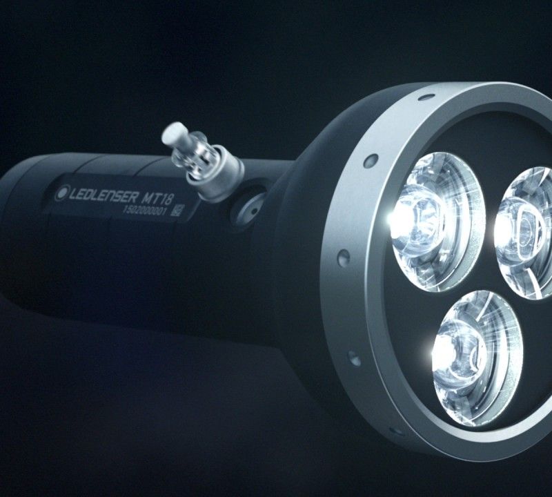 Ліхтарик Ledlenser MT18 чорний 500847 7