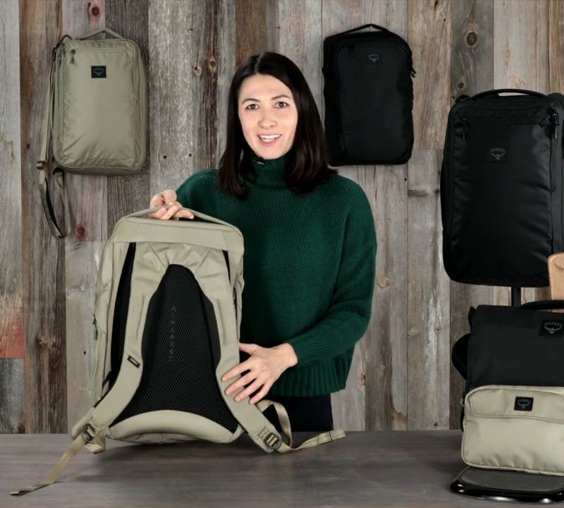 Міський рюкзак Osprey Aoede Airspeed 20 21 л коричневий бетон 14