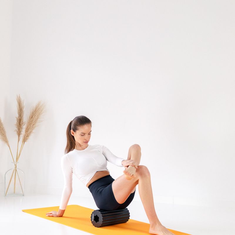 Ролик масажний XTREXO EPP чорний MR-EP01B 7