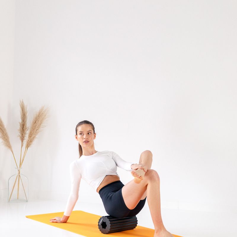 Ролик масажний XTREXO EPP чорний MR-EP01B 8