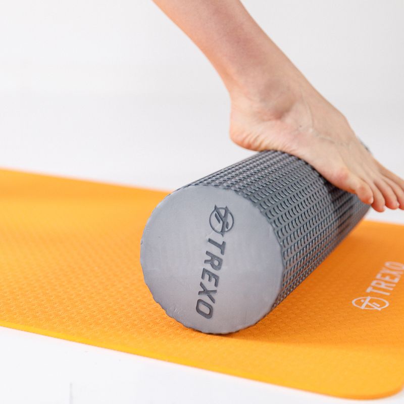 Ролик масажний XTREXO EVA сірий MR-EV02Z 8