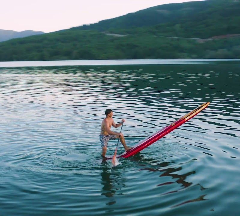 SUP-дошка Aqua Marina Race Elite 14'0" червона BT-22RE 24