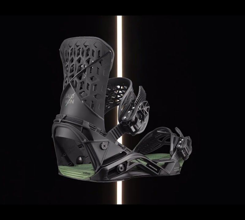 Кріплення сноубордичні чоловічі Salomon Highlander чорні L41196900 9