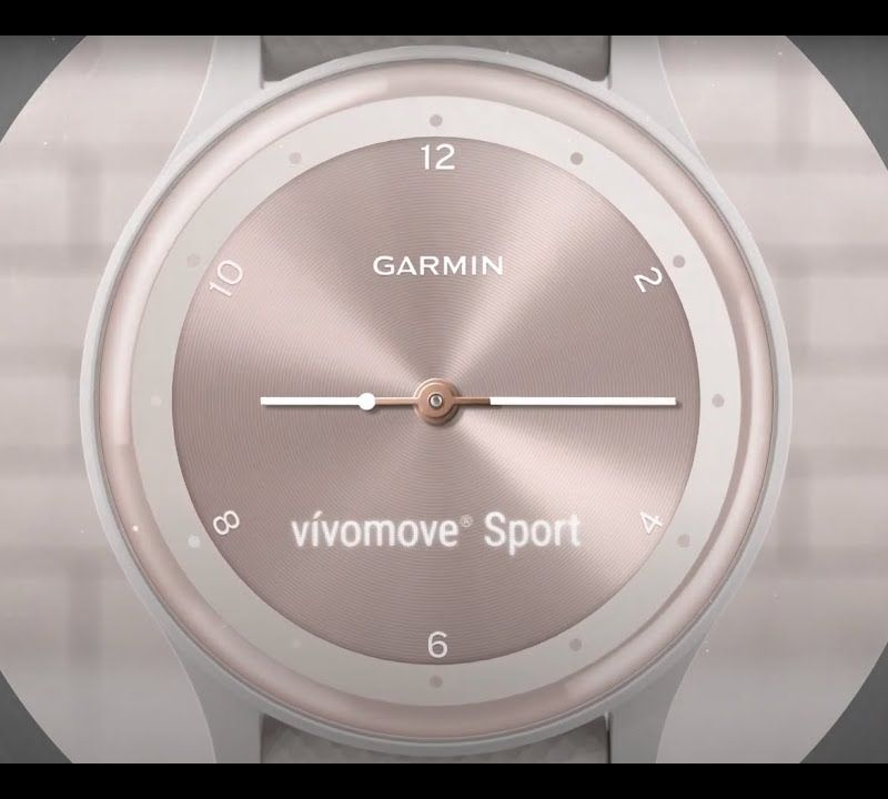 Годинник Garmin Vivomove Sport чорний 010-02566-00 8