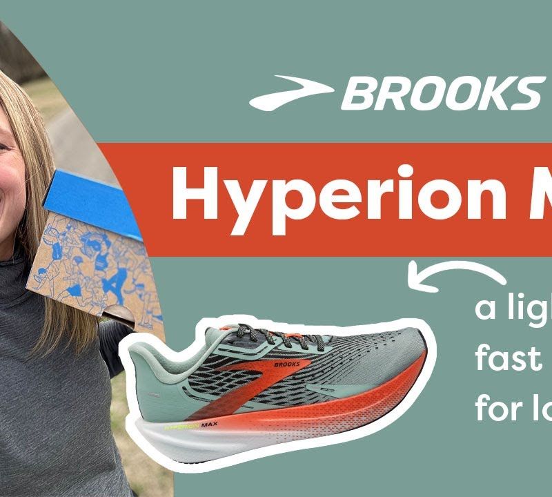 Кросівки для бігу чоловічі Brooks Hyperion Max blue surf/cherry/nightlife 18