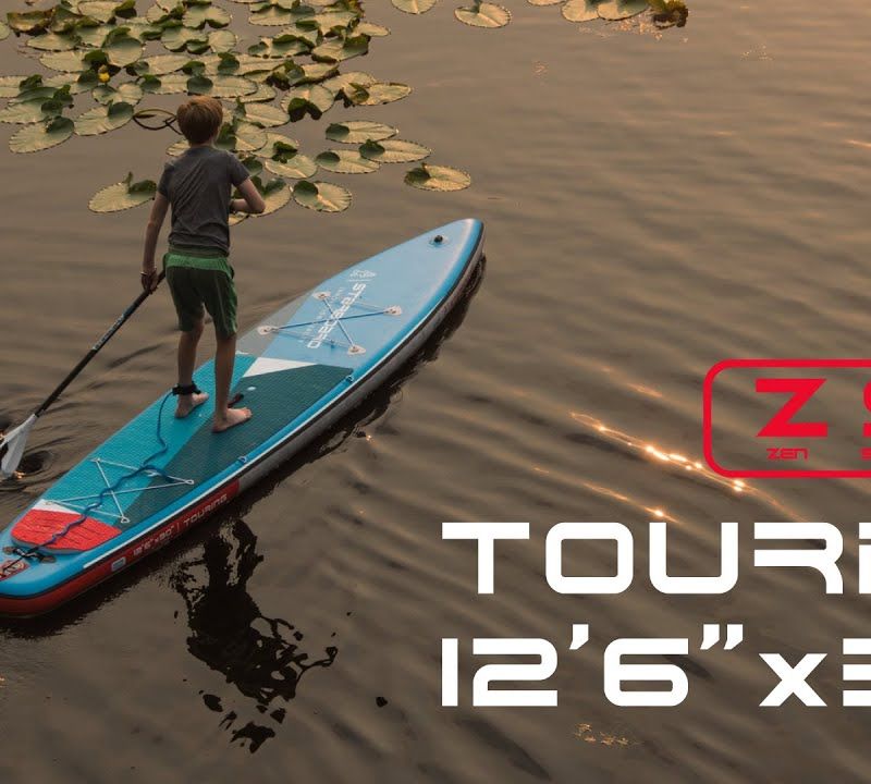SUP дошка Starboard Touring Zen SC 12'6" блакитна 11