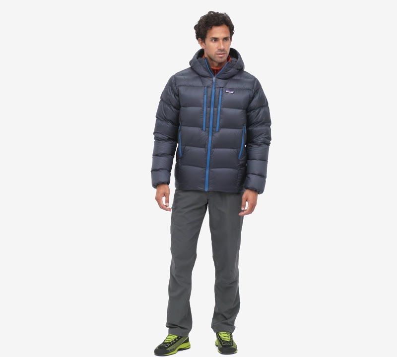 Чоловічий пуховик Patagonia Fitz Roy Down Hoody passage синій 10