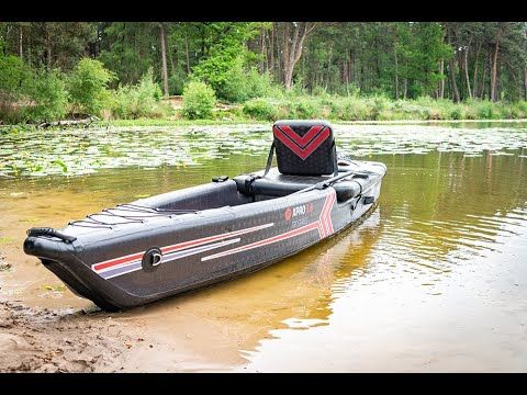 Байдарка/SUP гибридна для 1 особи Pure4Fun TRI Purpose чорна P4F160020 6
