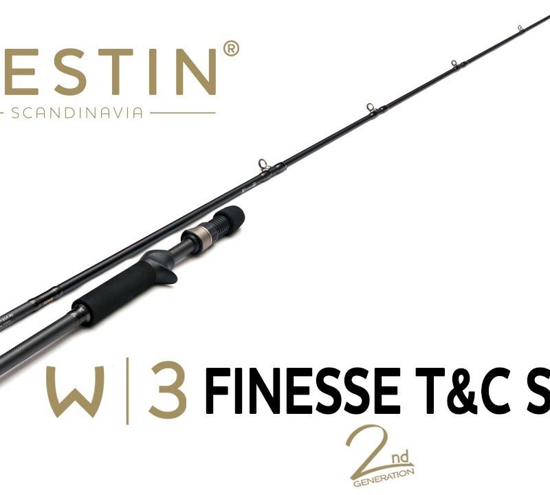 Спінінгова вудка Westin W3 Finesse-T T&C 2nd 2sec чорна W361-0712-ML 9