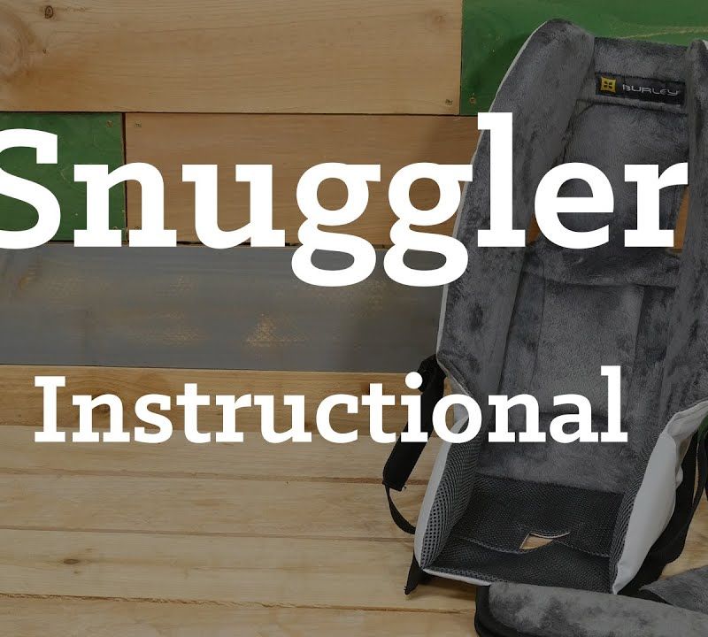Дитяче сидіння для прицепа Burley Baby Snuggler сірі BU-960158 4