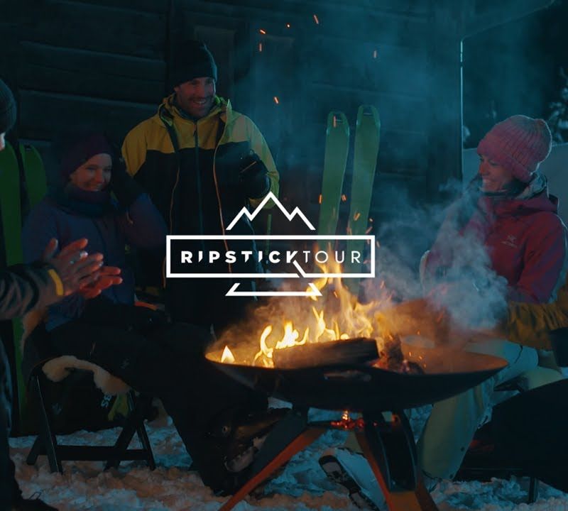 Лижі для скітуру жіночі Elan Ripstick Tour 88 W сині ADKJQG21 9