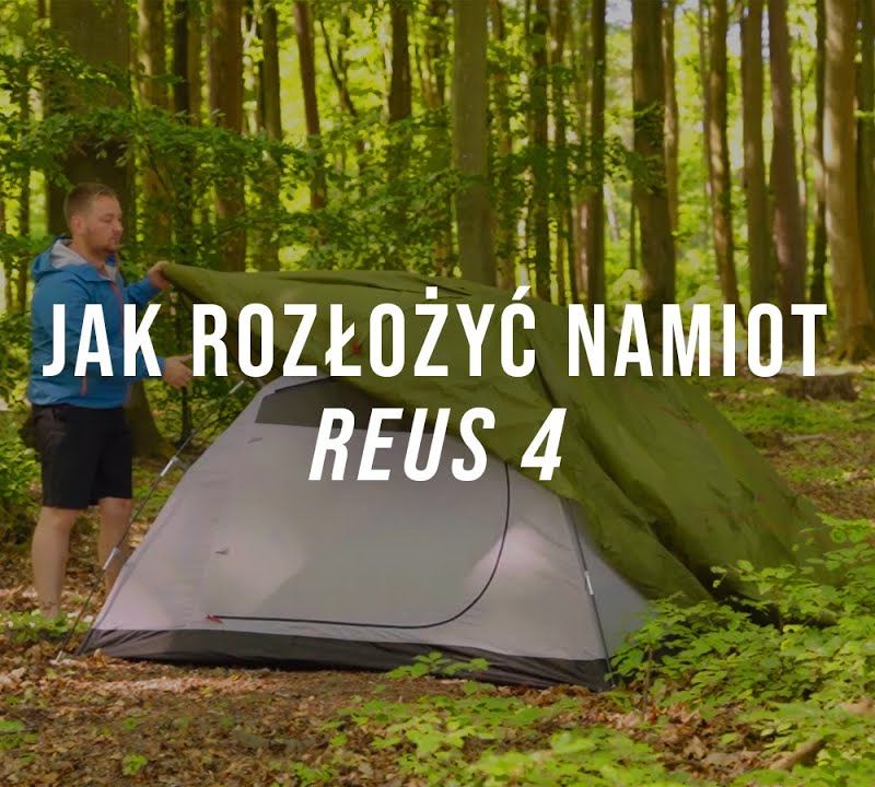Намет туристичний для 4-х осіб Alpinus Reus 4 зелений 13