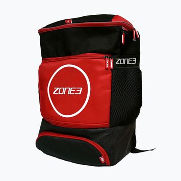 Рюкзак для плавання ZONE3 Transition 40 л червоний/чорний