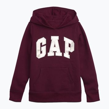 Дитячий світшот GAP V-FA SLD Logo PO пляжна слива