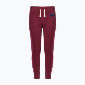 Штани дитячі GAP V-Fall Fash Logo Jogger deep garnet red