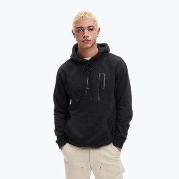 Кофта чоловіча GAP Shine Logo Hoodie true black