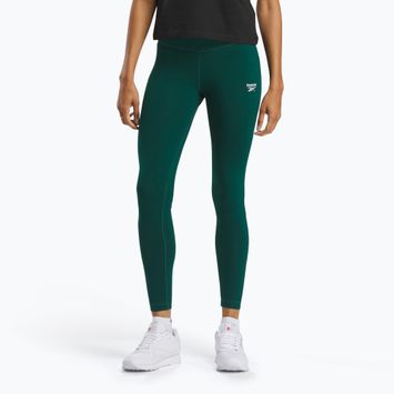 Легінси жіночі Reebok Identity Small Logo Cotton collegiate green