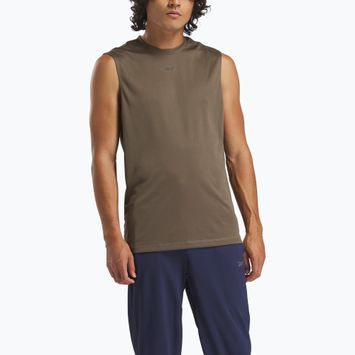 Чоловіча футболка Reebok Id Train Tech Tee армійська зелена
