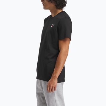 Футболка чоловіча Reebok Identity Small Logo Tee black/white/vector red