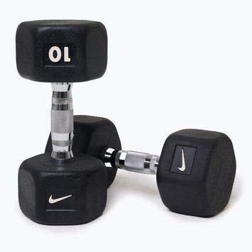 Гантелі Nike Strength Hex Dumbbell 2 x 10 кг black/white