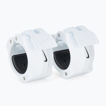 Затискачі для штанги Nike Strength Barbell Collars 2 шт. white/black