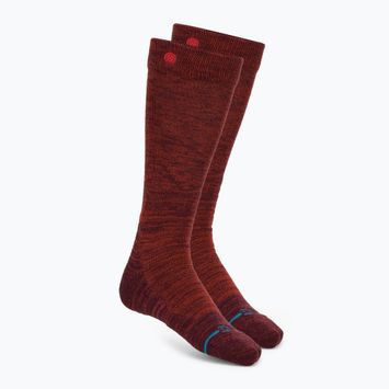 Лижні шкарпетки Stance Traveller Mid Wool Snow rust