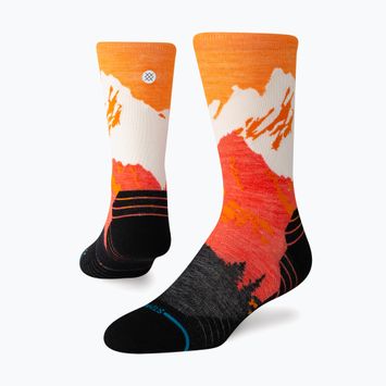 Шкарпетки Stance Out of Range Light Wool Crew помаранчеві