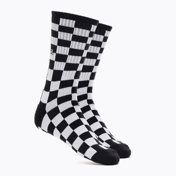 Чоловічі шкарпетки Vans Checkeboard Crew II чорно-білі в клітинку