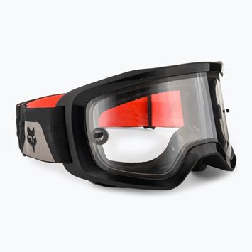Велосипедні окуляри Fox Racing Main X чорні/прозорі