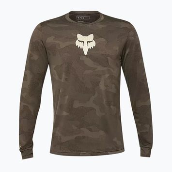 Лонгслів велосипедний чоловічий Fox Racing Ranger Tru Dri dirt brown
