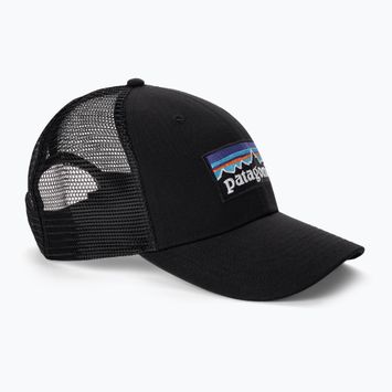 Бейсболка Patagonia P-6 Logo LoPro Trucker black