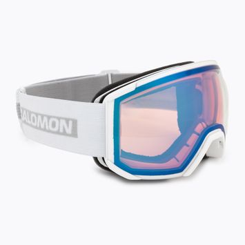 Гірськолижні окуляри Salomon Radium Photo білі/сині