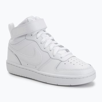 Кросівки дитячі Nike Court Borough Mid 2 white/white/white