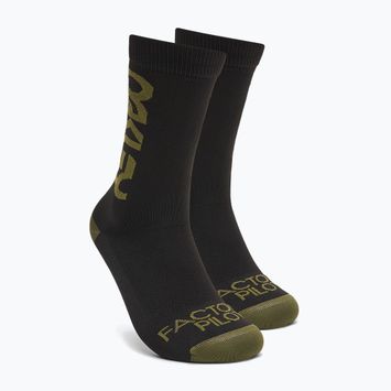 Велосипедні шкарпетки Oakley Factory Pilot MTB чорні/нова темна щітка