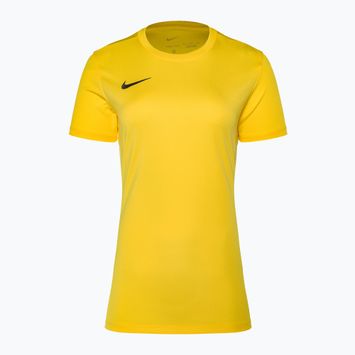 Футболка футбольна жіноча Nike Dri-FIT Park VII tour yellow/black