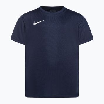 Дитяча футбольна футболка Nike Dry-Fit Park VII темно-синя/біла опівнічна