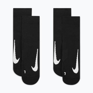 Шкарпетки Nike Court Multiplier Max 2 пари black/black
