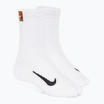 Шкарпетки тенісні Nike Court Multiplier Cushioned Crew 2pairs white/white