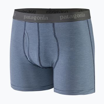 Чоловічі труси-боксери Patagonia Essential Boxer Briefs 3" в смужку / новий темно-синій