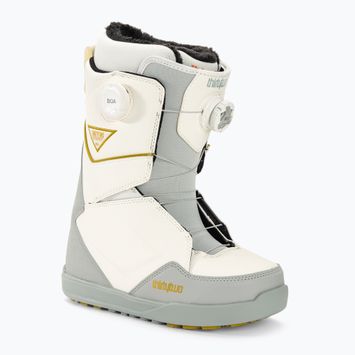 Жіночі сноубордичні черевики ThirtyTwo Lashed Double Boa W'S '23 білий/сірий