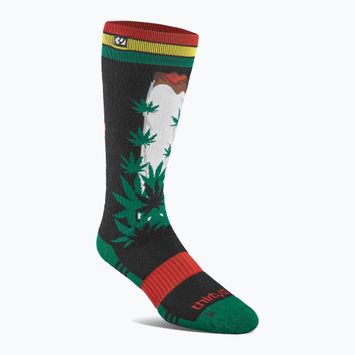 Шкарпетки сноубордичні чоловічі ThirtyTwo TM Merino black/green