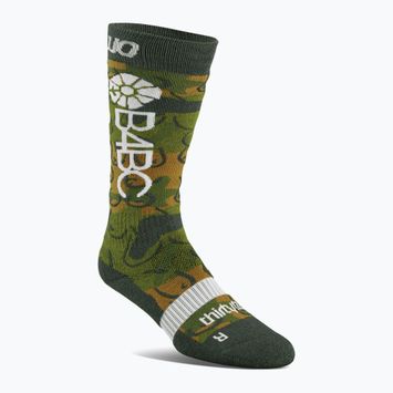 Шкарпетки сноубордичні жіночі ThirtyTwo B4BC Merino camo